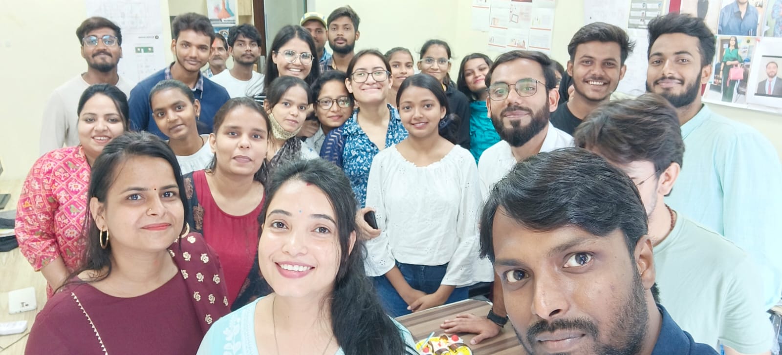 Students and mentors at AK Creative Hermitage classroom